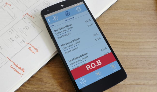 Taxi Driver App FLW Portfolio 3